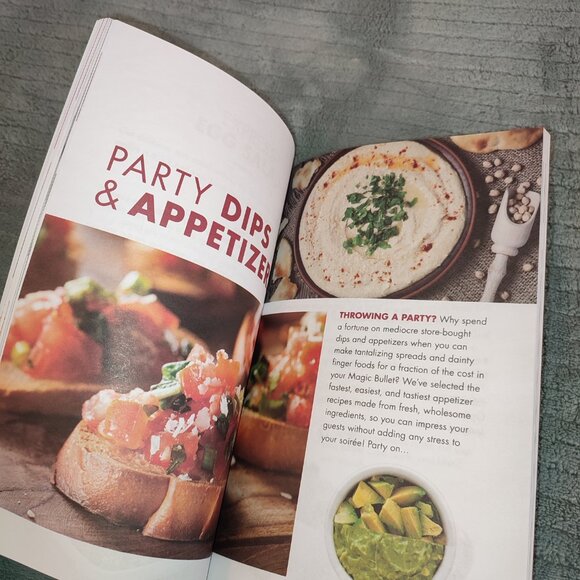 10 Second Recipes Magic Bullet Coffee Appetizers Dips Drinks Smoothies - Picture 10 of 14